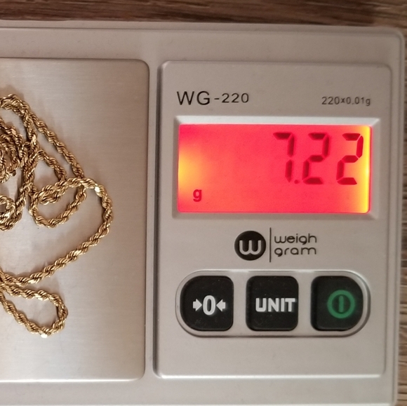 10K Gold Rope Chain - Picture 13 of 13